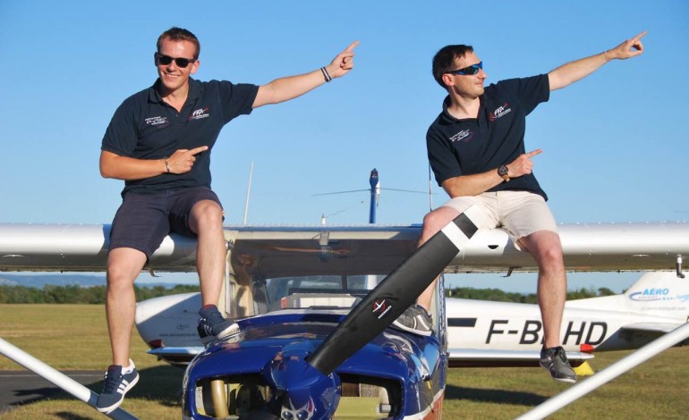 Deux instructeurs de l'aéroclub de Falaise aux Mondiaux de rallye aérien