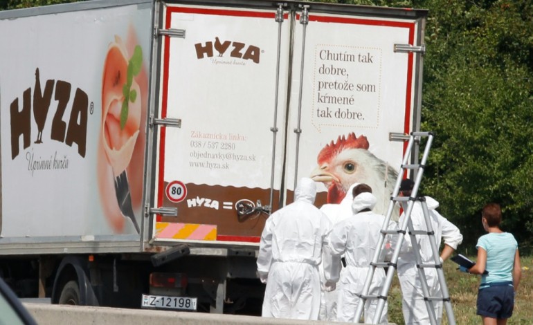 Vienne (AFP). Un an après le choc du "camion charnier", la question migratoire toujours sans réponse