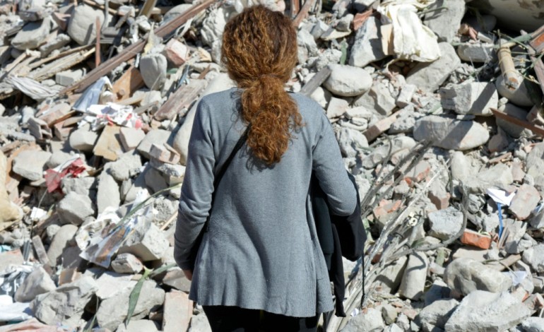 Amatrice (Italie) (AFP). Italie: journée de deuil national et funérailles de victimes du séisme