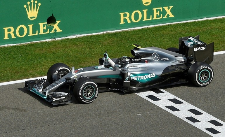 Spa-Francorchamps (Belgique) (AFP). GP de Belgique: victoire de Rosberg (Mercedes), Hamilton 3e