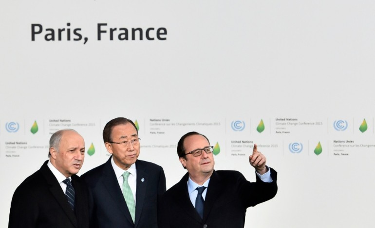 Paris (AFP). Climat: Fabius, ex-président de la COP21, inquiet pour l'accord de Paris