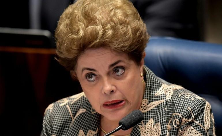 Brasilia (AFP). Brésil: la présidente Dilma Rousseff destituée