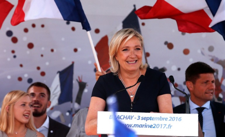 Brachay (France) (AFP). A Brachay, Marine Le Pen se présente en "femme libre" 