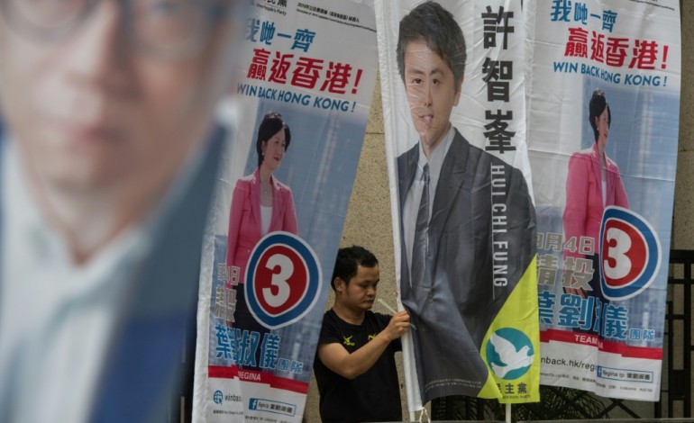 Hong Kong (AFP). Les indépendantistes hongkongais défient Pékin dans les urnes