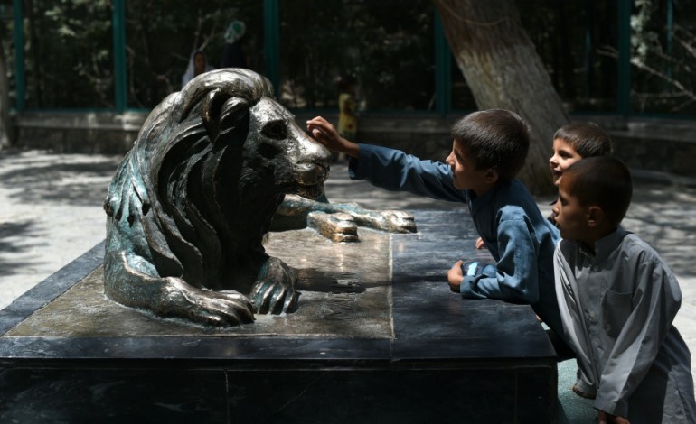 Kaboul (AFP). Le zoo de Kaboul rugit encore, malgré la guerre en Afghanistan