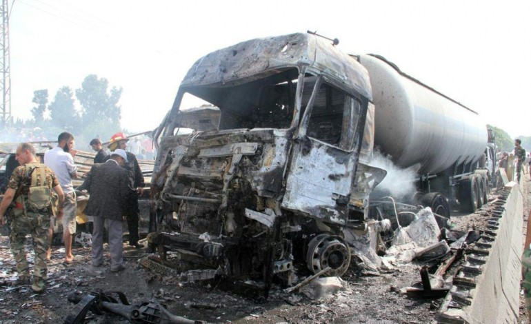 Damas (AFP). L'EI frappe en Syrie et fait au moins 48 morts