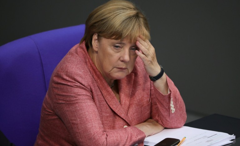 Berlin (AFP). Allemagne: la chancelière vacille mais reste sans réel concurrent