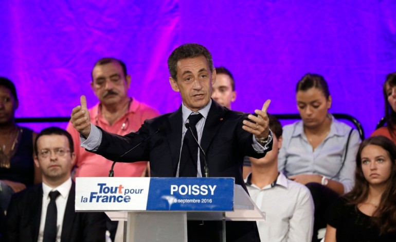 Poissy (AFP). Affaire Bygmalion: Sarkozy déterminé à "construire" l'alternance