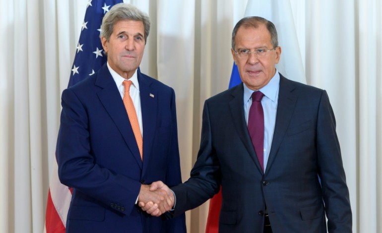 Genève (AFP). Syrie: hypothétique rencontre entre Lavrov et Kerry à Genève