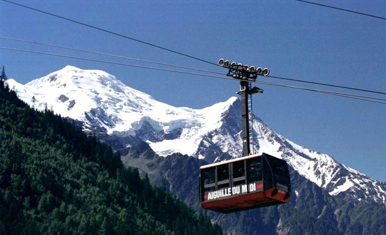 Grenoble (AFP). Mont-Blanc: 110 personnes bloquées dans des télécabines 