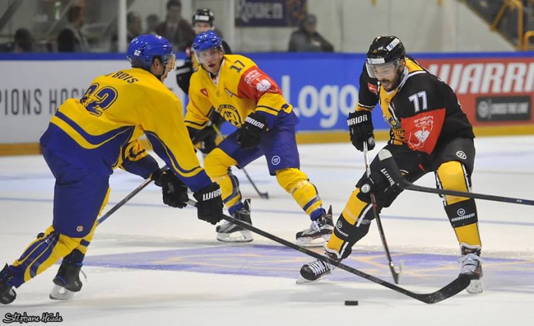 Hockey: les Dragons de Rouen veulent finir sur une bonne note face à Djurgarden en Champions Hockey League