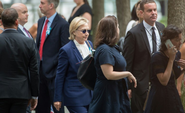 New York (AFP). Hillary Clinton a une pneumonie, mais "récupère", selon son médecin 