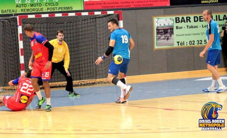 Handball: pour sa première à domicile, Oissel Rouen Métropole Handball s'incline face à Rennes