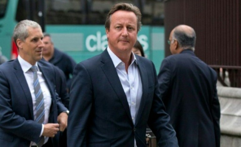 Londres (AFP). Balayé par le Brexit, David Cameron quitte l'arène politique