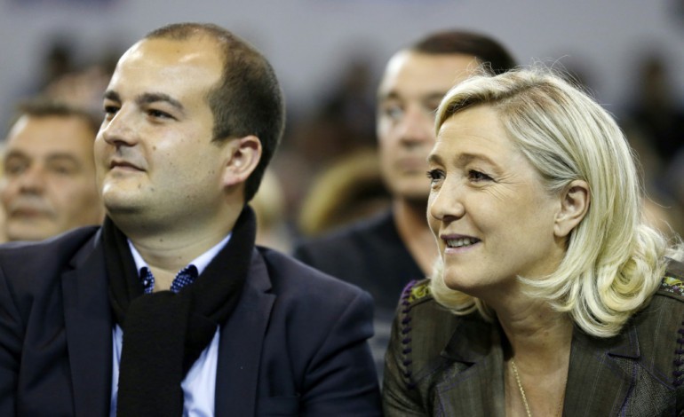 Paris (AFP). David Rachline (FN), le benjamin du Sénat pour "huiler" la présidentielle de Marine Le Pen