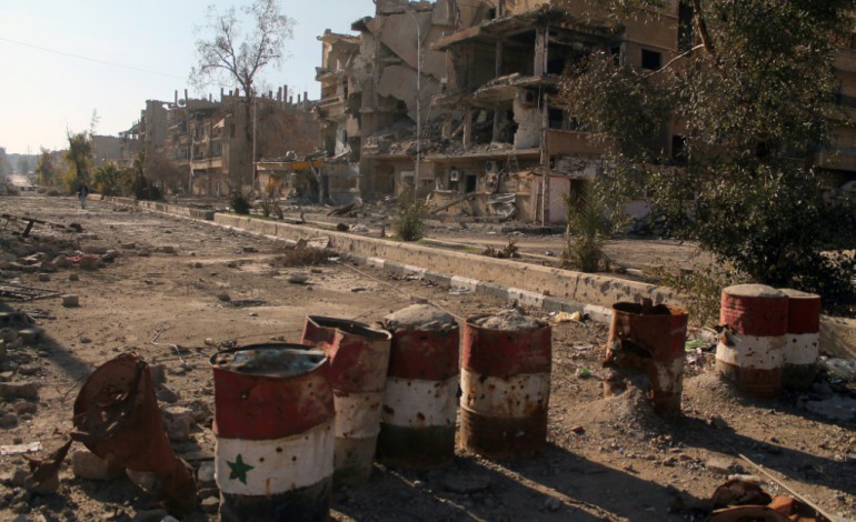 Beyrouth (AFP). Syrie: frappes contre une position de l'armée syrienne, Damas accuse la coalition internationale