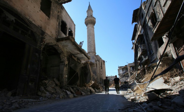 Beyrouth (AFP). Syrie: la coalition internationale croit frapper l'EI, des dizaines de soldats syriens tués
