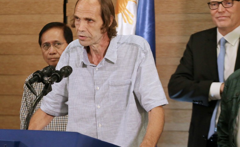 Indanan (Philippines) (AFP). Philippines : "heureux d'être en vie", le Norvégien libéré par Abou Sayyaf raconte la terreur vécue