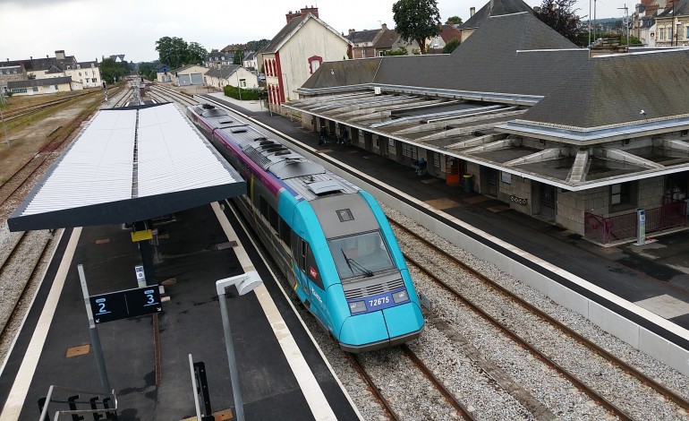 Circulation des trains interrompue entre Alençon et Le Mans