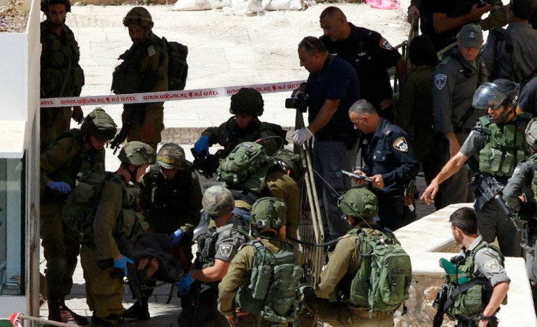 Jérusalem (AFP). Proche-Orient: trois Israéliens blessés, deux assaillants palestiniens abattus