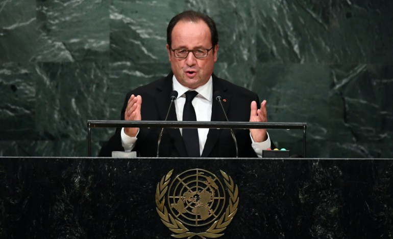 Nations unies (Etats-Unis) (AFP). L'appel de Hollande sur la Syrie à la tribune de l'ONU: "ça suffit"