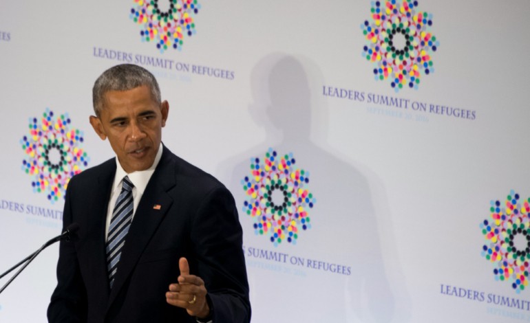 Nations unies (Etats-Unis) (AFP). Obama annonce l'engagement de 50 pays sur l'accueil de 360.000 réfugiés