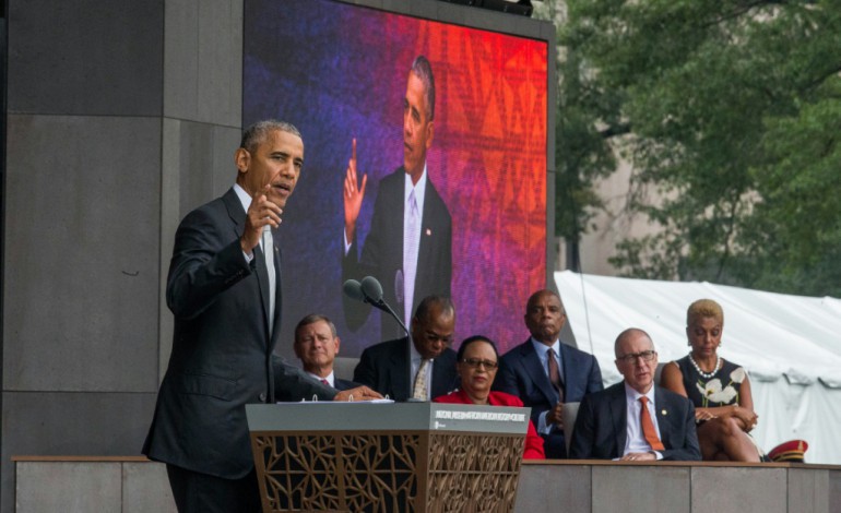 Washington (AFP). Au musée de l'histoire afro-américaine, de la fierté et des larmes
