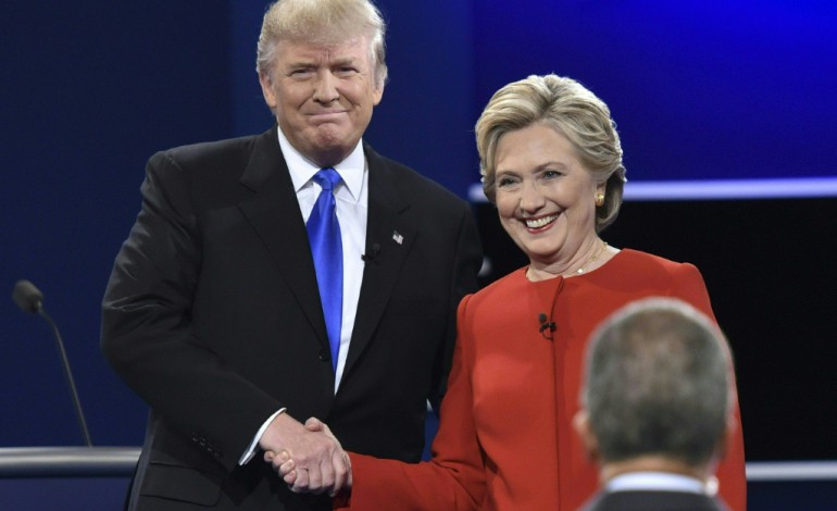 Hempstead (Etats-Unis) (AFP). USA: Coup d'envoi d'un débat présidentiel entre Clinton et Trump