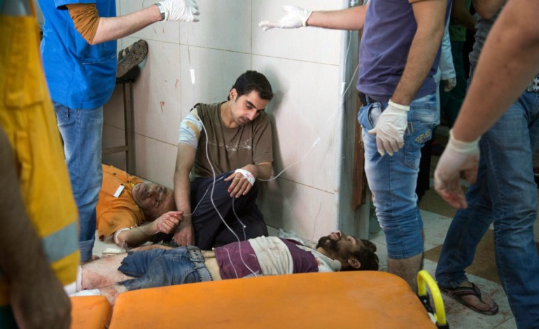 Beyrouth (AFP). Syrie: les deux plus grands hôpitaux d'Alep-Est touchés par des frappes