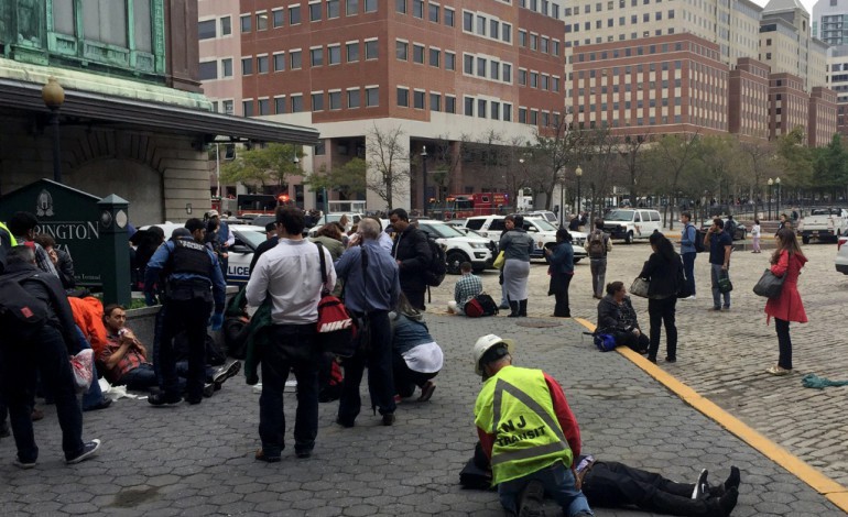 Hoboken (Etats-Unis) (AFP). Plus de 100 blessés dans un accident de train près de New York