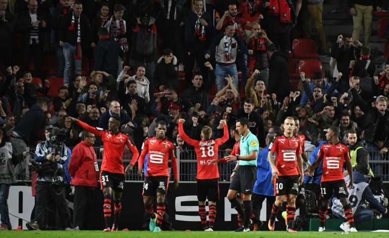 Rennes (AFP). Ligue 1: Rennes sauve in extremis sa belle série à domicile 