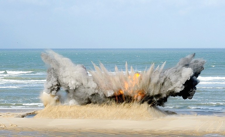 Cherbourg. Manche : 24 engins explosifs neutralisés