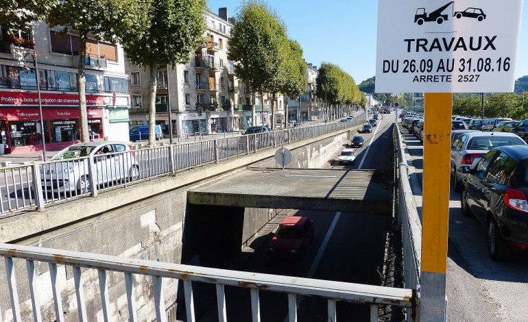 Sotteville-lès-Rouen. Trémie Boieldieu à Rouen : des travaux en 2017 et des places de stationnement en moins dès maintenant
