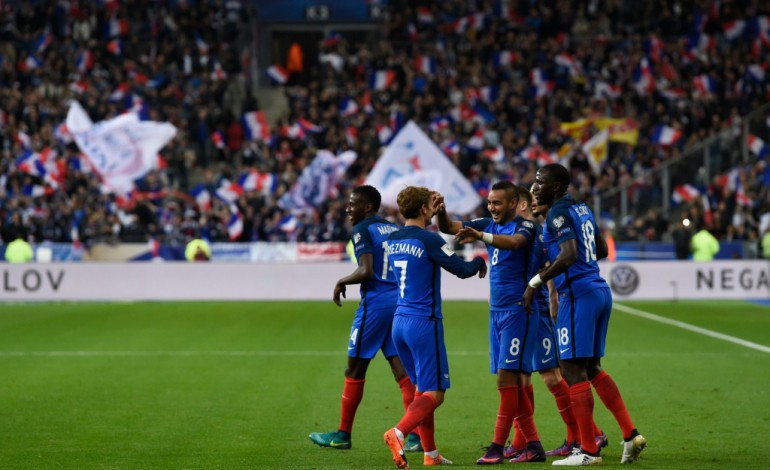 Saint-Denis (AFP). Mondail-2018: à la mi-temps, la France mène 3-1 contre la Bulgarie en qualifs