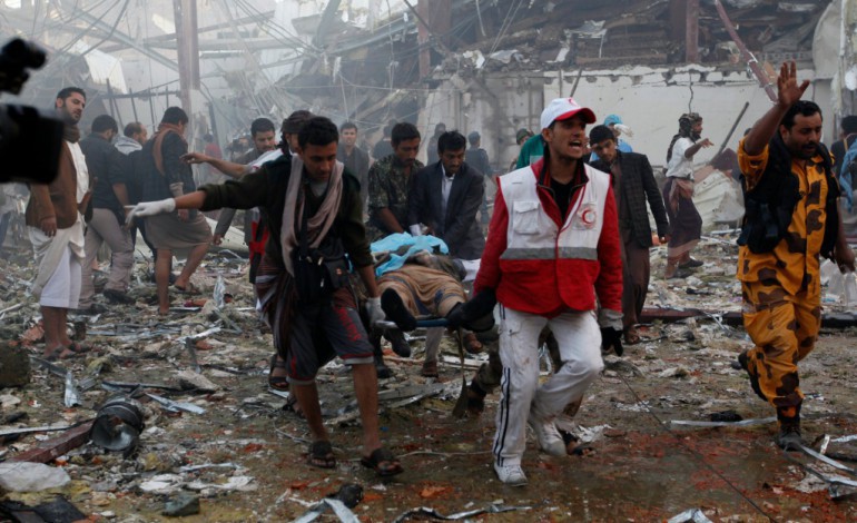 Sanaa (AFP). Yémen: des centaines de morts et blessés dans des raids sur Sanaa 