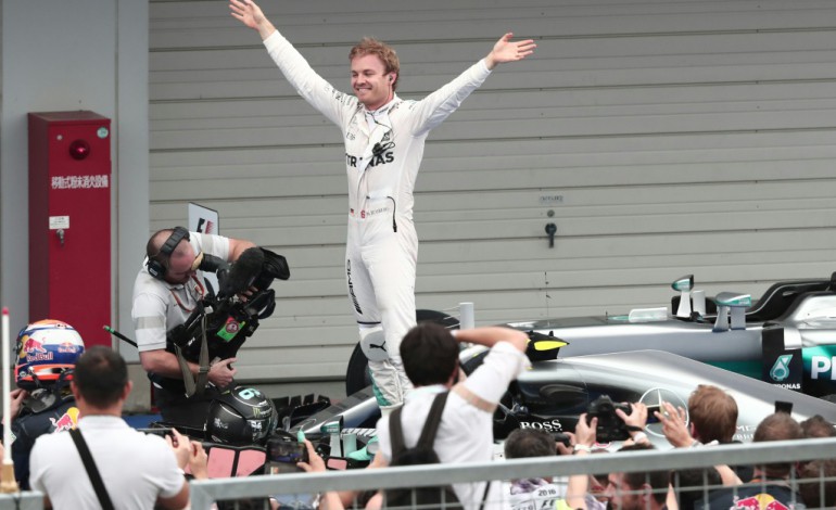 Suzuka (Japon) (AFP). GP du Japon: Rosberg gagne encore, Mercedes champion du monde