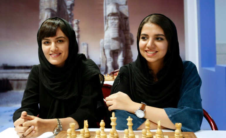 Téhéran (AFP). Iran: les joueuses d'échecs défendent leur championnat du monde