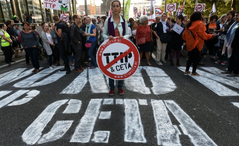 Paris (AFP). Ceta/Tafta: mobilisation samedi en France contre les accords avec le Canada et les USA