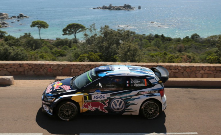 Salou (Espagne) (AFP). Rallye de Catalogne: Ogier tout près du titre, malgré Mikkelsen 