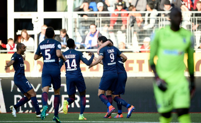 Nancy (AFP). Ligue 1: le Paris SG fait le job à Nancy et remonte à la 2e place