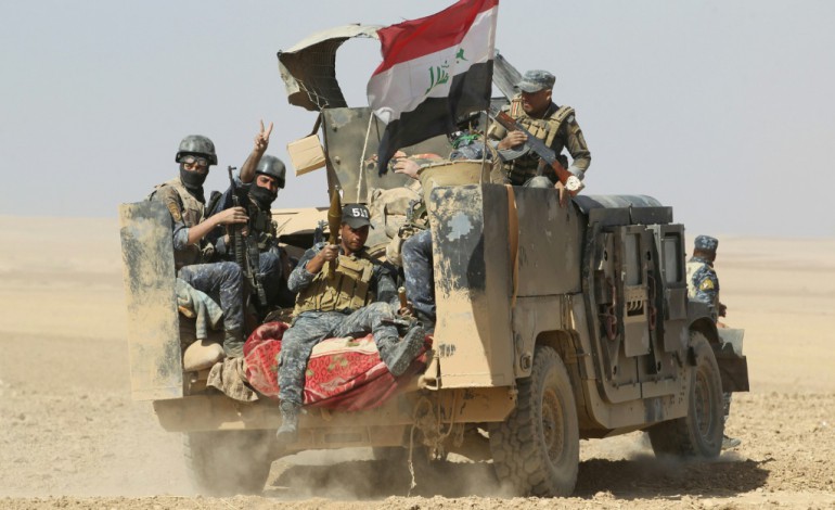 Al Qayyarah (Irak) (AFP). Irak: les forces gouvernementales se préparent à reprendre une ville chrétienne 
