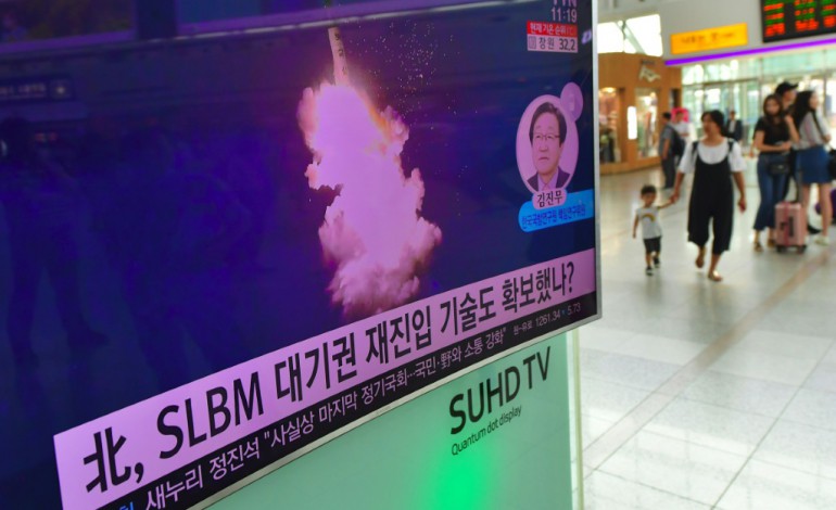 Séoul (AFP). La Corée du Nord rate un nouveau tir de missile