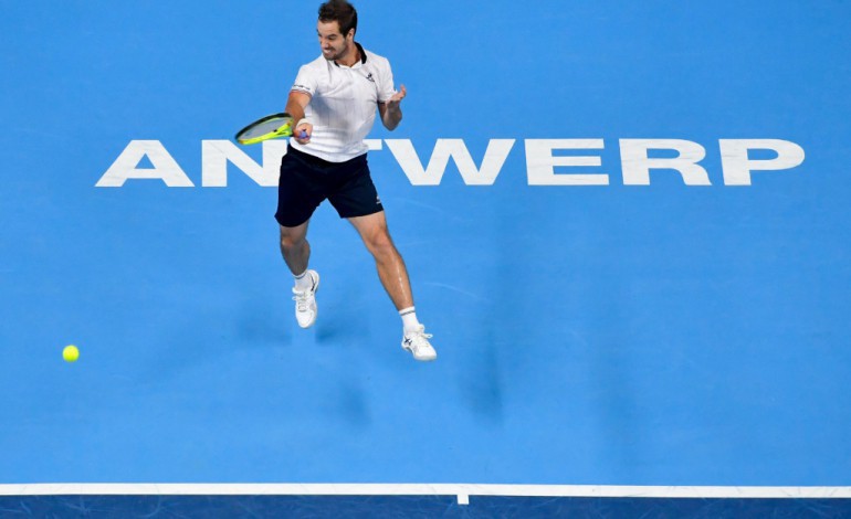 Paris (AFP). Tennis: Richard Gasquet remporte le tournoi d'Anvers