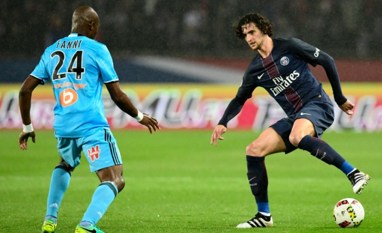 Paris (AFP). Ligue 1: 0-0 à la mi-temps entrre le PSG et l'OM