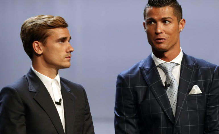 Paris (AFP). Ballon d'Or: Griezmann et Ronaldo dans les 30, verdict le 13 décembre