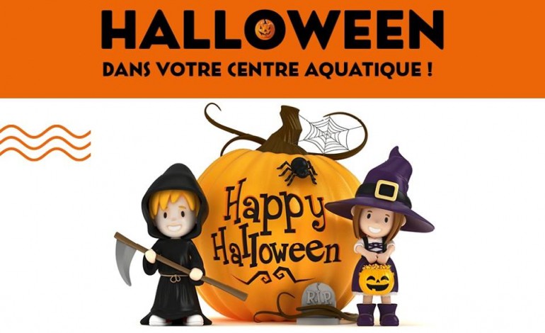 Calvados: le centre aquatique Sirena de Carpiquet fête Halloween