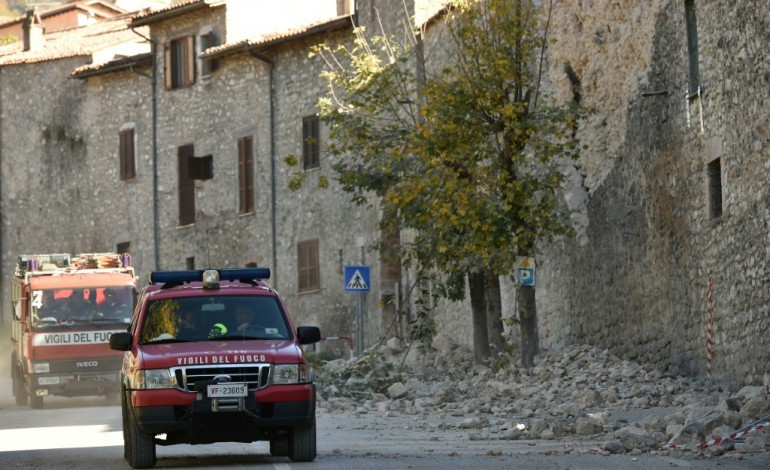 L'Italie de nouveau frappée au centre par un puissant séisme