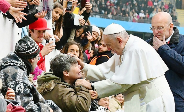 Le pape a célébré la Toussaint avec la minorité catholique de Suède