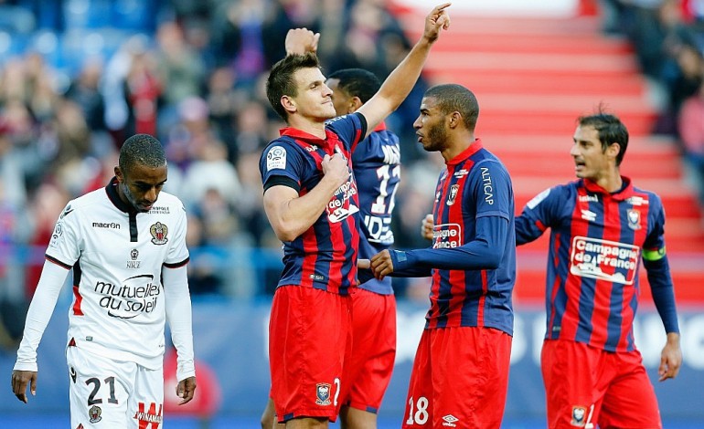 Ligue 1: première défaite de la saison pour le leader Nice, battu à Caen (1-0)