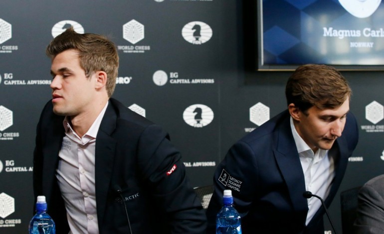 Echecs: les deux prodiges Carlsen et Kariapine prêts à 'affronter
